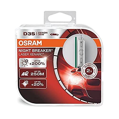 Osram Xenarc Night Breaker Laser D3S, +200 % mehr...