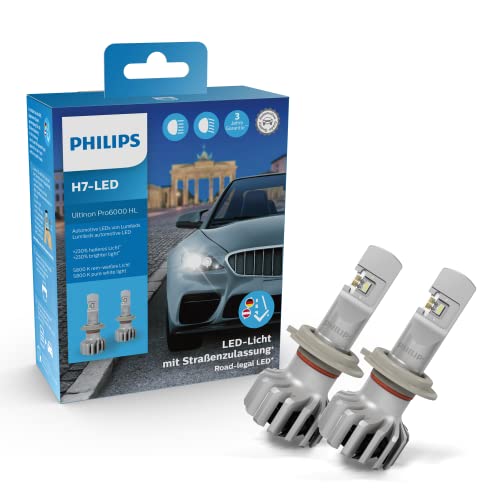 Philips Ultinon Pro6000 H7-LED Scheinwerferlampe...