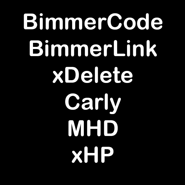 INFO: BimmerCode / BimmerLink / MHD / xHP / xDelete / Carly