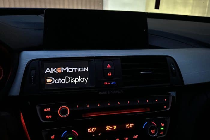 AK Motion NEXT – Datendisplay